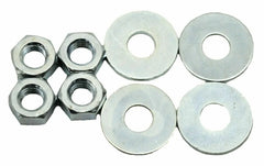 GG Mud Flap Plate/Weight Hardware for Stud Mount Nuts Washers #30164 Set of 4