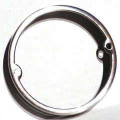 Light Bezel for Peterbilt Top of Cab Glass Lens 3” Stainless Steel UP#30304 Each