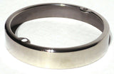 Light Bezel for Peterbilt Top of Cab Glass Lens 3” Stainless Steel UP#30304 Each