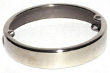 Light Bezel for Peterbilt Top of Cab Glass Lens 3” Stainless Steel UP#30304 Each