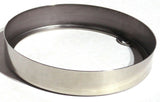 Light Bezel for Peterbilt Top of Cab Glass Lens 3” Stainless Steel UP#30304 Each