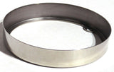 Light Bezel for Peterbilt Top of Cab Glass Lens 3” Stainless Steel UP#30304 Each