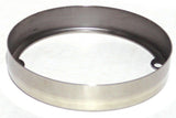 Light Bezel for Peterbilt Top of Cab Glass Lens 3” Stainless Steel UP#30304 Each