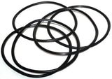 Glass Lens Conversion Marker Light Gasket Rubber O-Ring Black UP30305B-1  (5-pcs