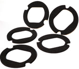 Foam Cab Light Conversion Gaskets for Glass Lenses UP#30305B-2 (5-Pack)