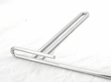 Anti Sail Bracket 24x9 for Peterbilt Battery Box Mud Flap Chrome 5/16" GG#30514