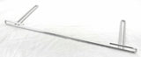 Anti Sail Bracket 24x9 for Peterbilt Battery Box Mud Flap Chrome 5/16" GG#30514