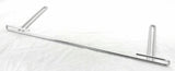 Anti Sail Bracket 24x9 for Peterbilt Battery Box Mud Flap Chrome 5/16" GG#30514