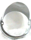 Chrome Cab Light Bezel for Peterbilt 3-1/2"  Watermelon Beehive Visor UP30518