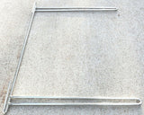 Anti Sail Bracket Rear Mud Flap Holder 24" Wide x 18" Long Chrome GG#30520 Each