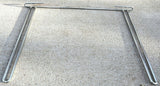 Anti Sail Bracket Rear Mud Flap Holder 24" Wide x 18" Long Chrome GG#30520 Each