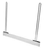 Rear Mud Flap Holder Anti Sail 24" X 21" Chrome  2" Bottom Plate GG#30524 Each