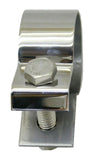 Heavy Duty Quarter Fender Hanger Clamp Tube Style Stainless Steel GG#30679 Each