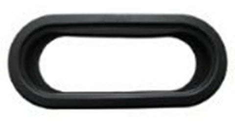 Light Grommet Oval for 6-1/2" X 2.25" Light Black Rubber Open Back UP#31506 Each