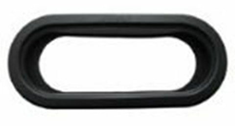 Light Grommet Oval for 6-1/2" X 2.25" Light Black Rubber Open Back UP#31506 Each