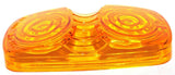 Fits Kenworth Amber Lens 4x2 Marker Light Tiger Eye Double Bubble UP32019-Pair