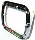Headlight Bezel for 5X7 Peterbilt Clear Lens 10 Amber LEDS W/Visor UP#32371 Each