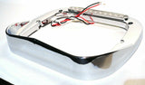 Headlight Bezel for 5X7 Peterbilt Clear Lens 10 Amber LEDS W/Visor UP#32371 Each