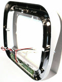 Headlight Bezel for 5X7 Peterbilt Clear Lens 10 Amber LEDS W/Visor UP#32371 Each