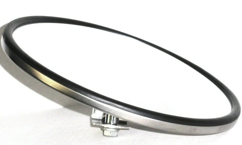 GG Mirror Head 8" Round Center Mount Stainless Steel 5/16" Ball Stud #33081 Each