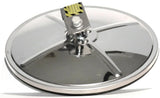 GG Mirror Head 8" Round Center Mount Stainless Steel 5/16" Ball Stud #33081 Each