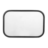 Rectangular Flat Face Mirror Center Mount Without Mount Bracket Chrome GG#33085