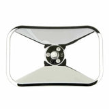 GG Rectangular Convex Face Mirror Center Mount Without Bracket Chrome #33087