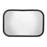 Rectangular Convex Face Mirror Center Mount Without Bracket Stainless GG#33088