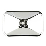 Rectangular Convex Face Mirror Center Mount Without Bracket Stainless GG#33088