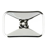 Rectangular Convex Face Mirror Center Mount Without Bracket Stainless GG#33088