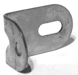 Mirror Bracket L-Shaped 2" x 1" x 1.25" Wide Chrome Steel GG#33160BP Each