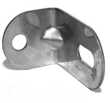 Mirror Bracket L-Shaped 2" x 1" x 1.25" Wide Chrome Steel GG#33160BP Each