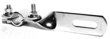 Mirror Mount Bracket-Twisted Chrome Plated 5/8 & 3/4", 6.5" Long GG#33163BP Each