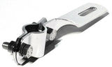 Mirror Mount Bracket-Twisted Chrome Plated 5/8 & 3/4", 6.5" Long GG#33163BP Each