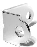 L-Shaped Mirror Door Bracket Stainless Steel  1-3/4 X 1 X 1-1/4”  GG#33171BP