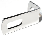Mirror Bracket "L" Shaped 3-5/16 X 1-1/2 X 1-1/4" Wide Chrome GG#33181BP Each