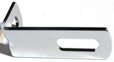 Mirror Bracket "L" Shaped 3-5/16 X 1-1/2 X 1-1/4" Wide Chrome GG#33181BP Each