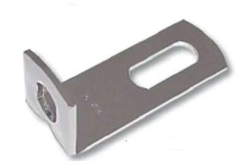 Mirror Bracket 3-5/16 X 1-1/2 X 1-1/4" Stainless Steel 1/2" Slot #GG33183BP Each