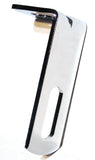 Mirror Bracket 3-5/16 X 1-1/2 X 1-1/4" Stainless Steel 1/2" Slot #GG33183BP Each