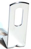 Mirror Bracket 3-5/16 X 1-1/2 X 1-1/4" Stainless Steel 1/2" Slot #GG33183BP Each
