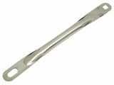 GG Mirror Bracket 10-1/4" Long Arm Stainless Square & Slot Holes #33241BP Each