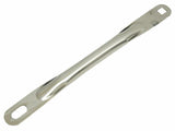 GG Mirror Bracket 10-1/4" Long Arm Stainless Square & Slot Holes #33241BP Each