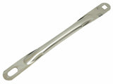 GG Mirror Bracket 10-1/4" Long Arm Stainless Square & Slot Holes #33241BP Each