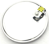 Round Mirror head 8" Convex Offset "L" Bracket Mount Chrome GG#33250 Each