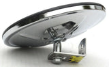 6" Round Blind Spot Convex Mirror Center Mount Chrome 5/16 Ball Stud GG#33260 Ea