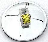 6" Round Blind Spot Convex Mirror Center Mount Chrome 5/16 Ball Stud GG#33260 Ea