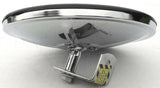 6" Round Blind Spot Convex Mirror Center Mount Chrome 5/16 Ball Stud GG#33260 Ea