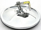 6" Round Blind Spot Convex Mirror Center Mount Chrome 5/16 Ball Stud GG#33260 Ea