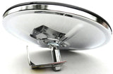 6" Round Blind Spot Convex Mirror Center Mount Chrome 5/16 Ball Stud GG#33260 Ea