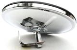 6" Round Blind Spot Convex Mirror Center Mount Chrome 5/16 Ball Stud GG#33260 Ea